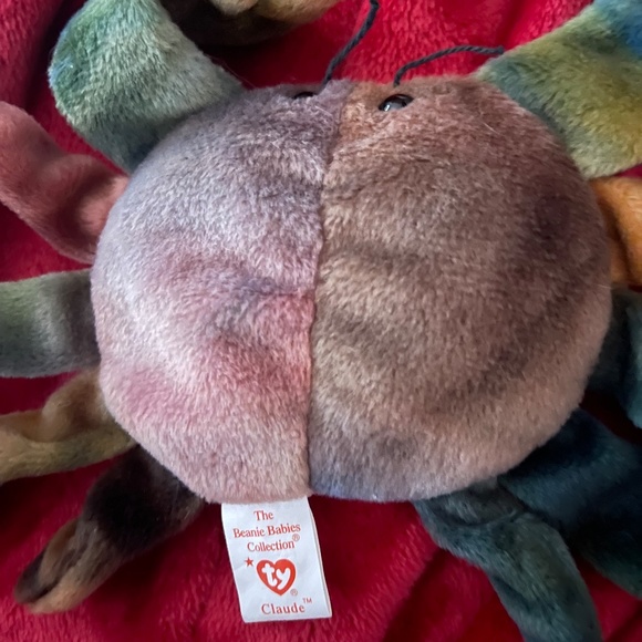 Beanie babies Claude no damage and has errors. - Picture 5 of 6